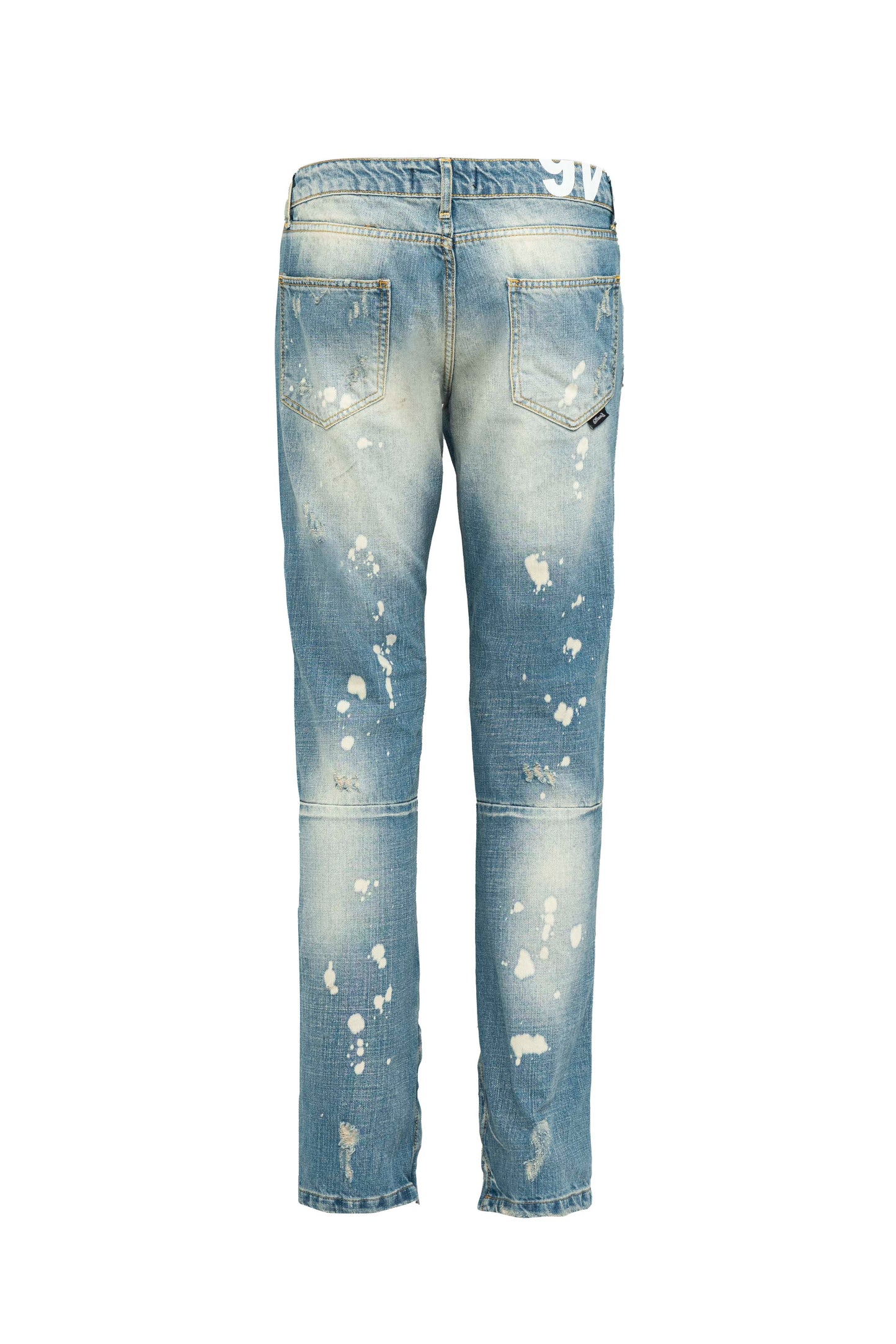 Denim Zip Distruct