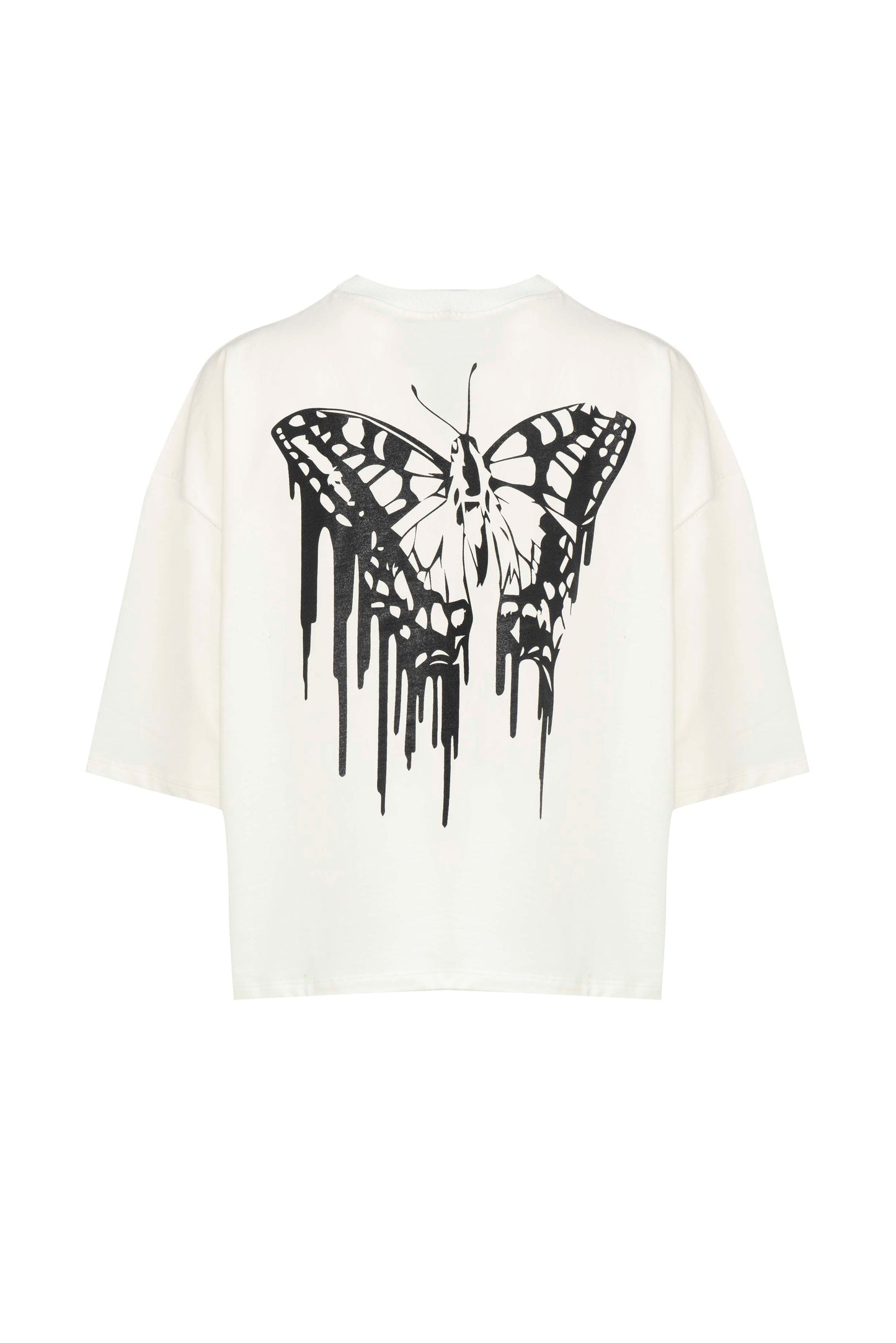 Camiseta blanca Live Fast