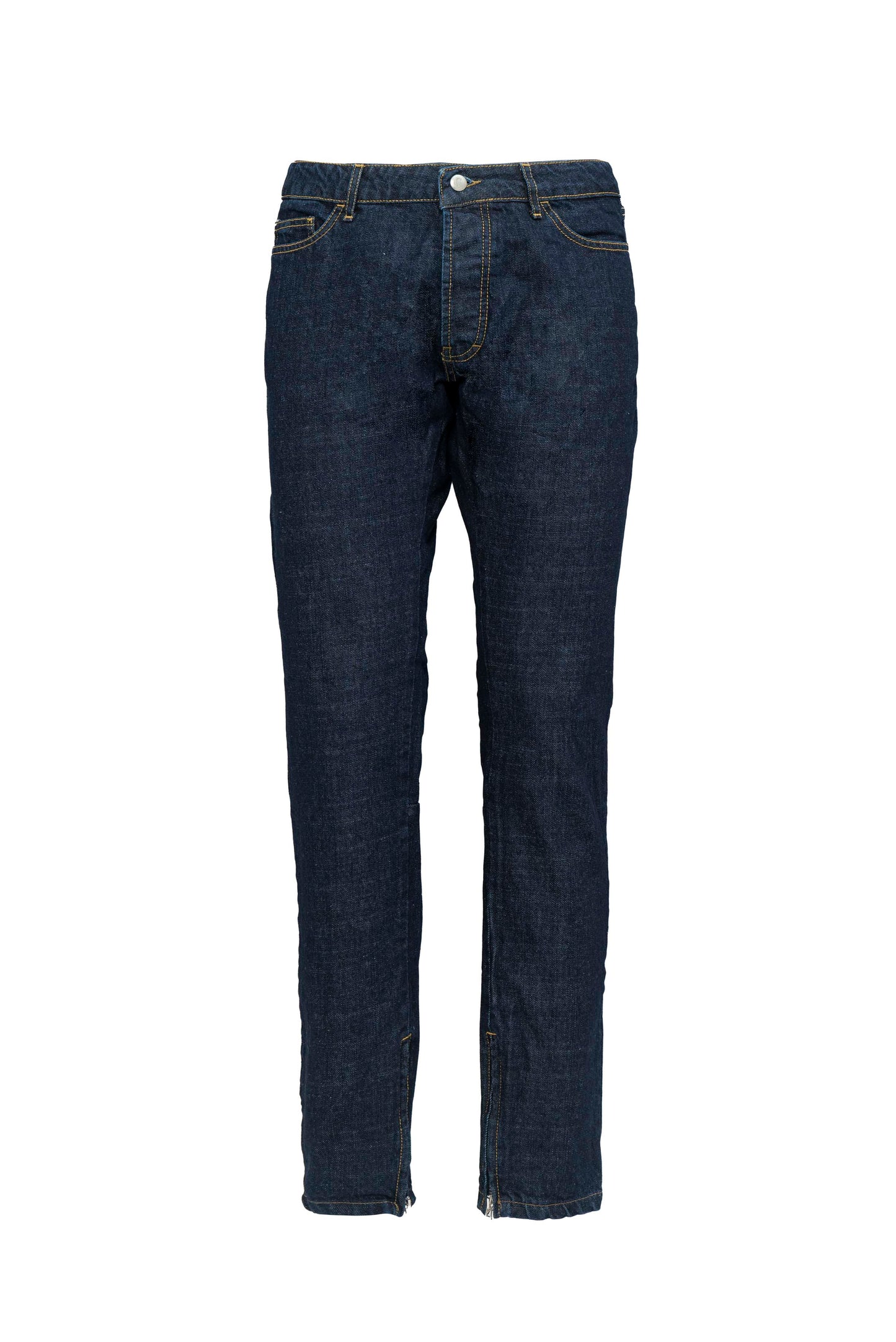 Denim Distruct Zip Blue
