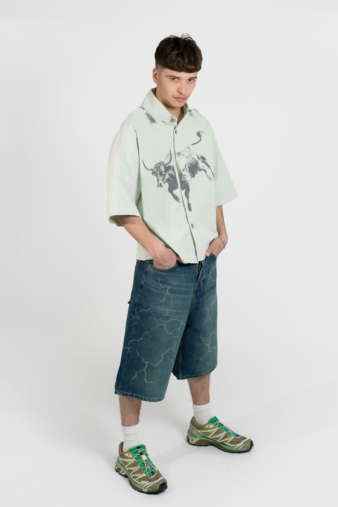 Shirt Bull Green