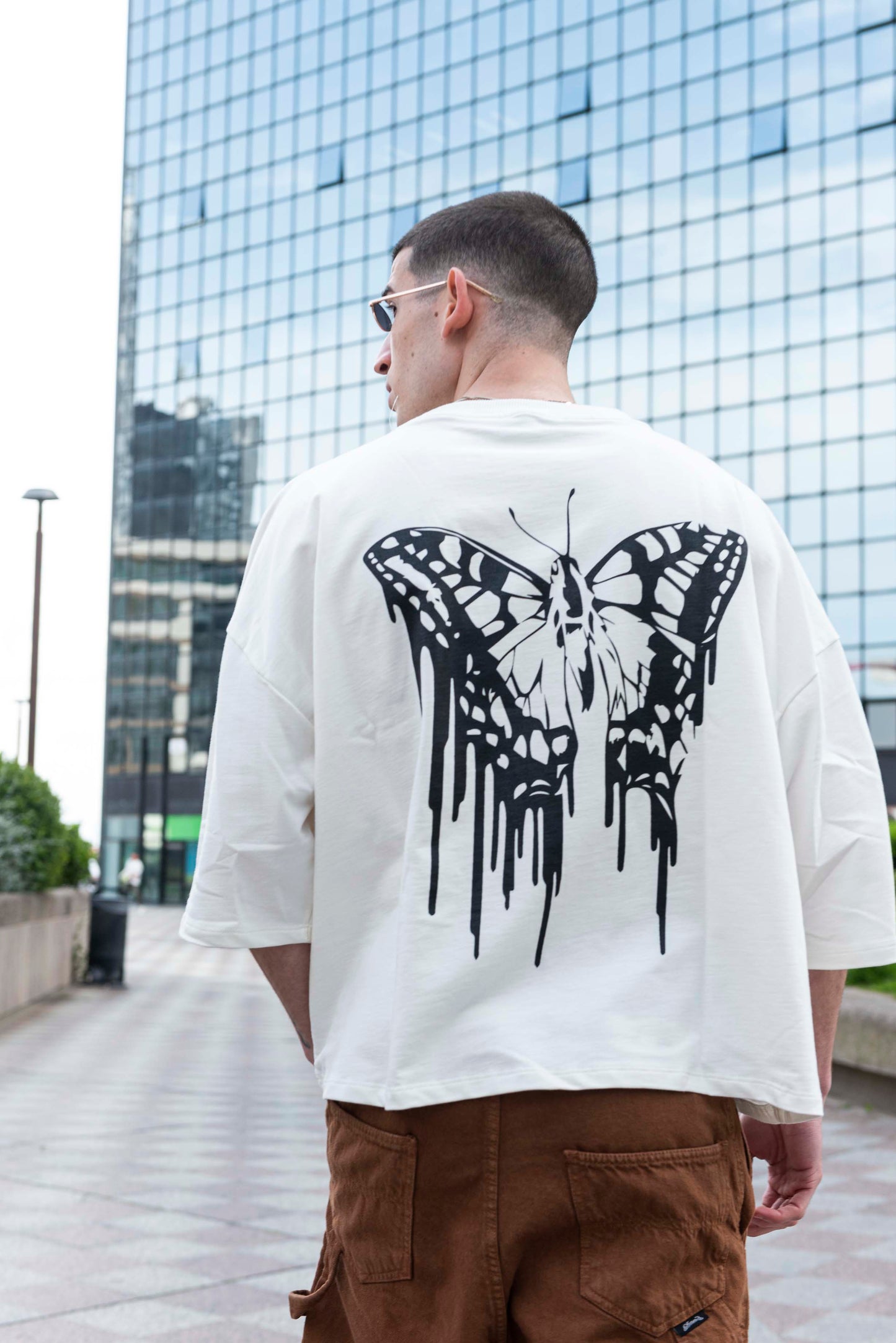 Camiseta blanca Live Fast