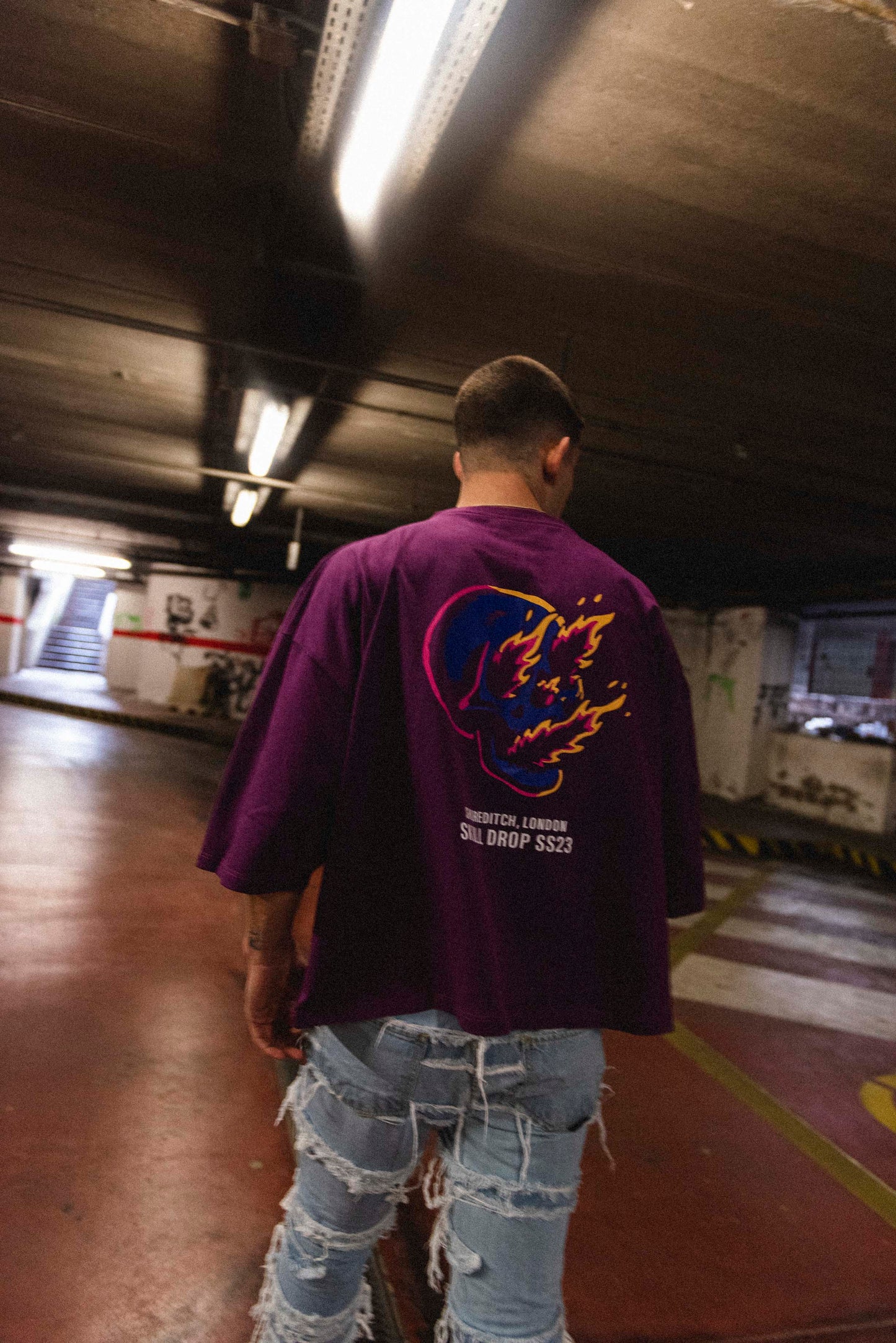 Skull Purple