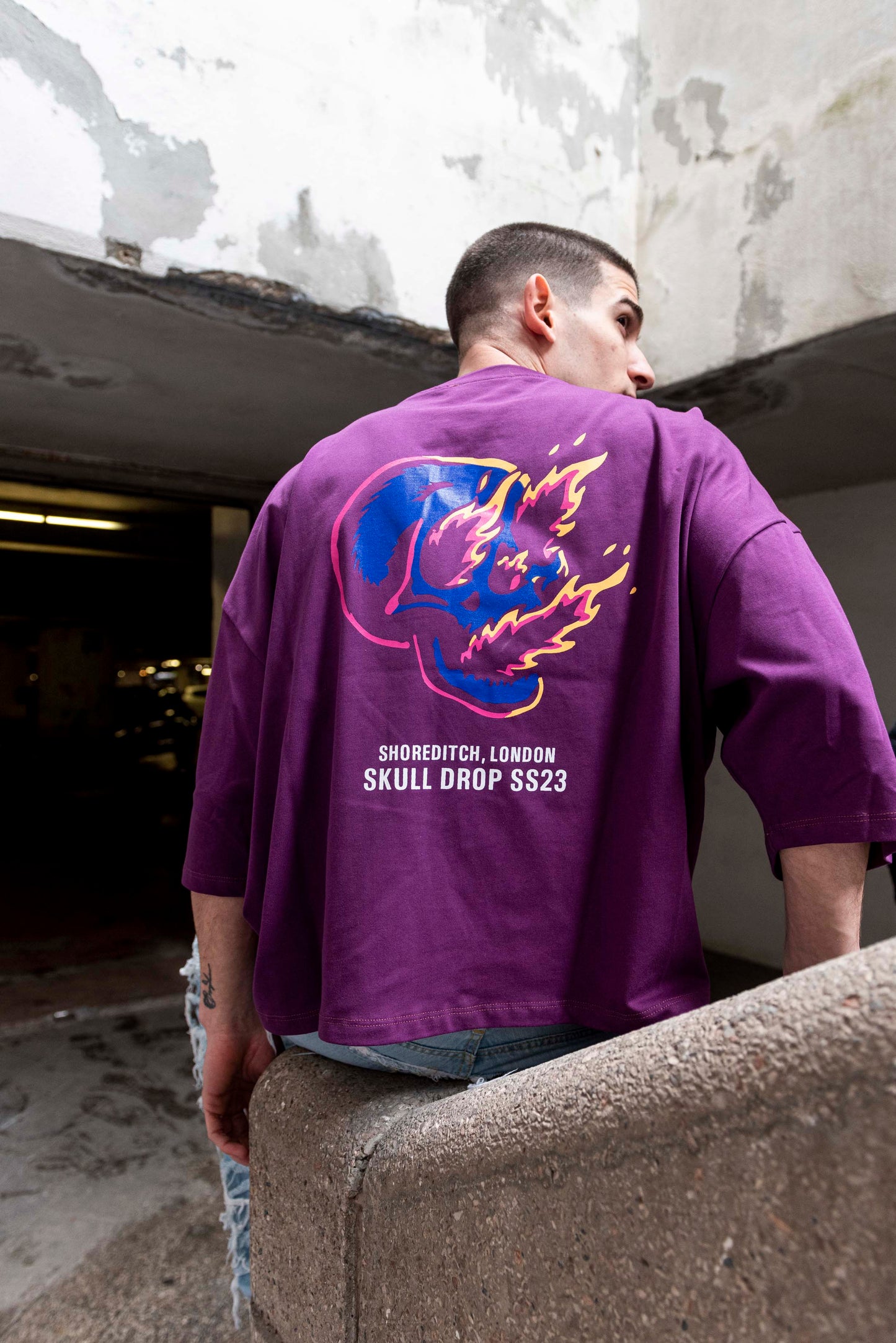Skull Purple