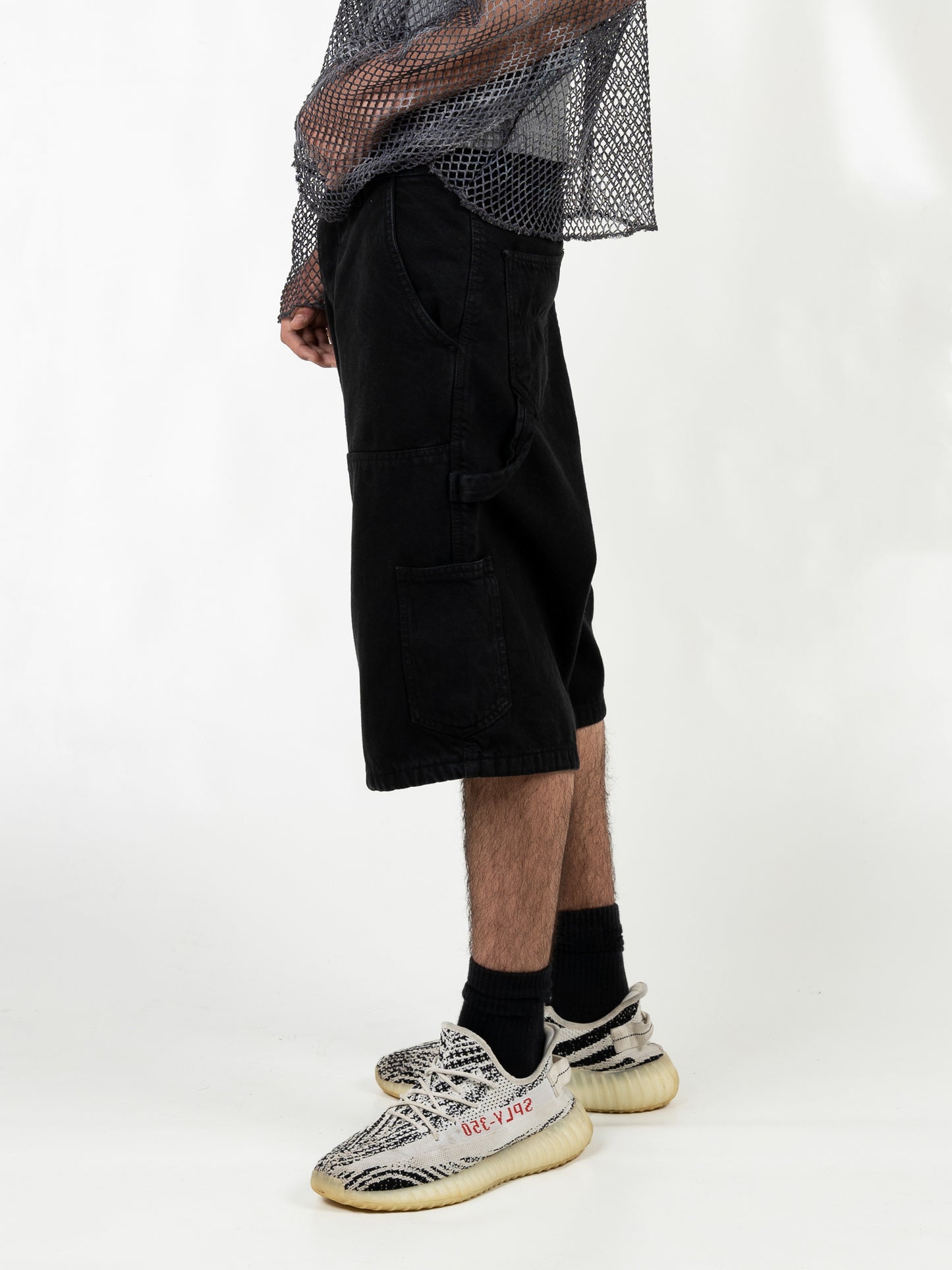 Bermuda carpenter nero Effemme Exclusive Lab