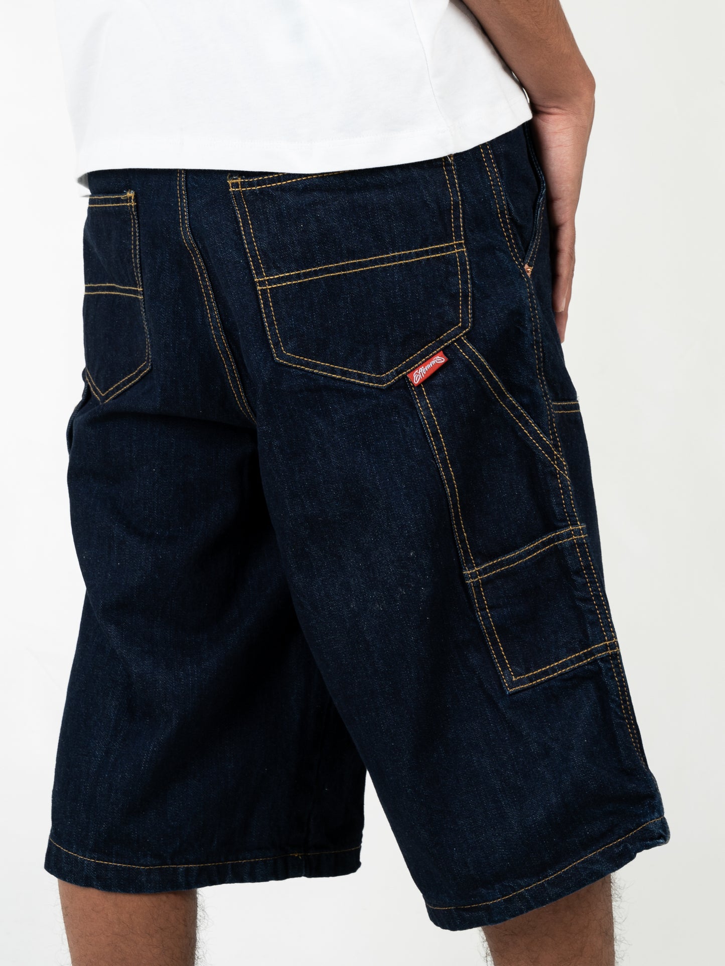 Bermuda carpenter blue denim Effemme Exclusive Lab