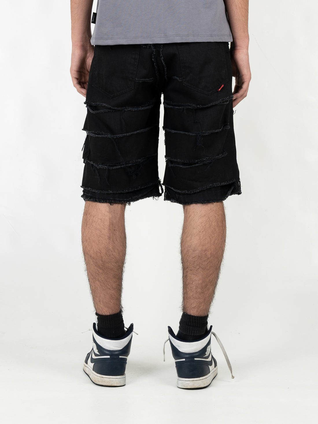 Bermudas Double Denim negro Effemme Exclusive Lab