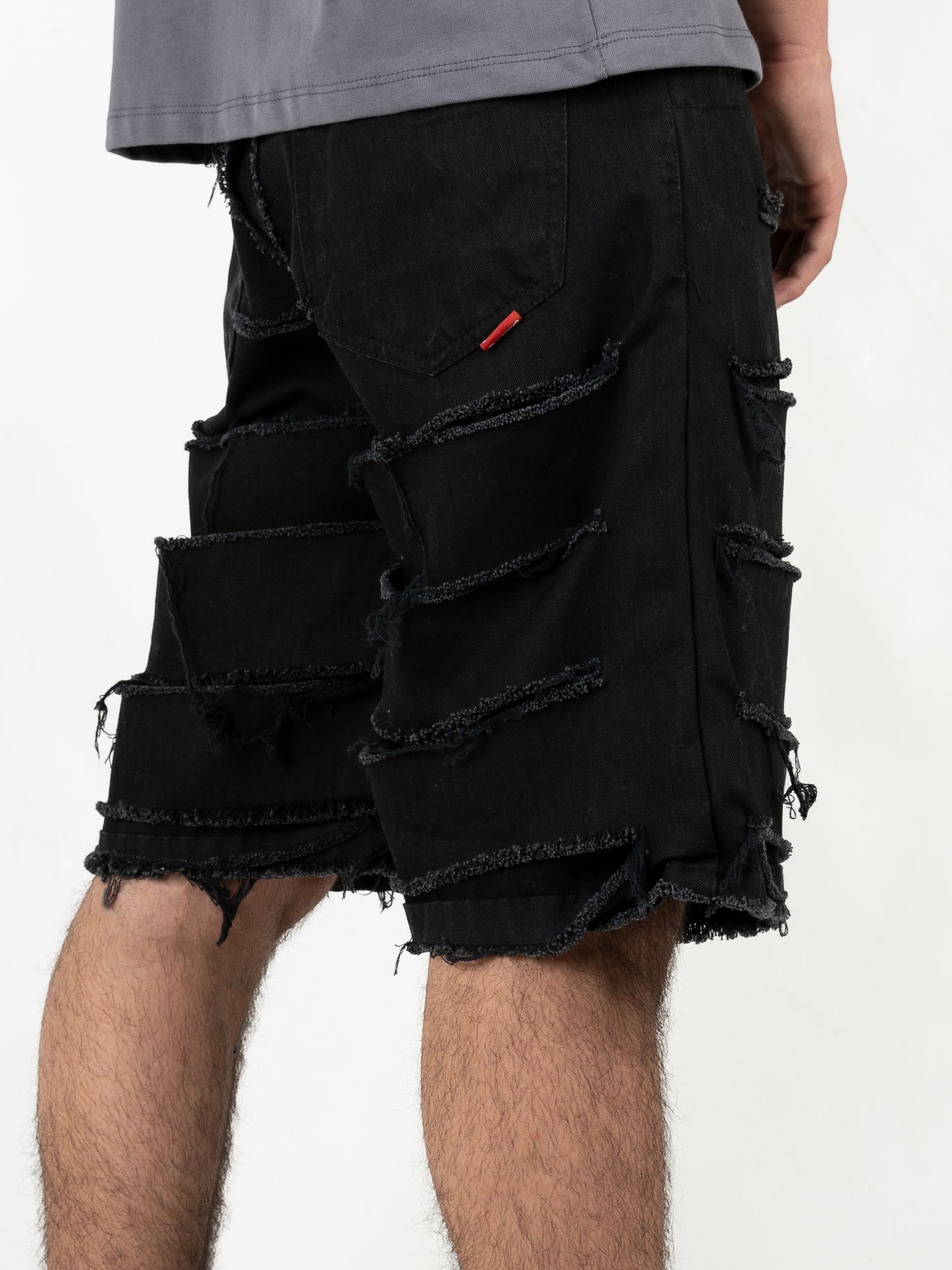 Bermuda Double Denim nero Effemme Exclusive Lab