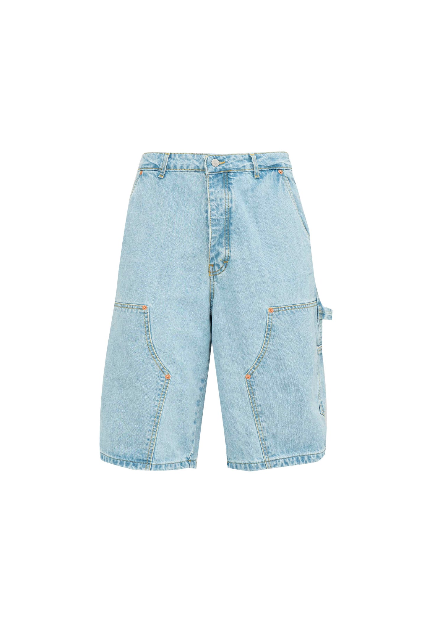 Bermuda carpenter light denim Effemme Exclusive Lab