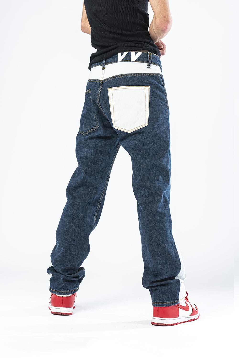 Jeans con tasca a contrasto Effemme Exclusive Lab