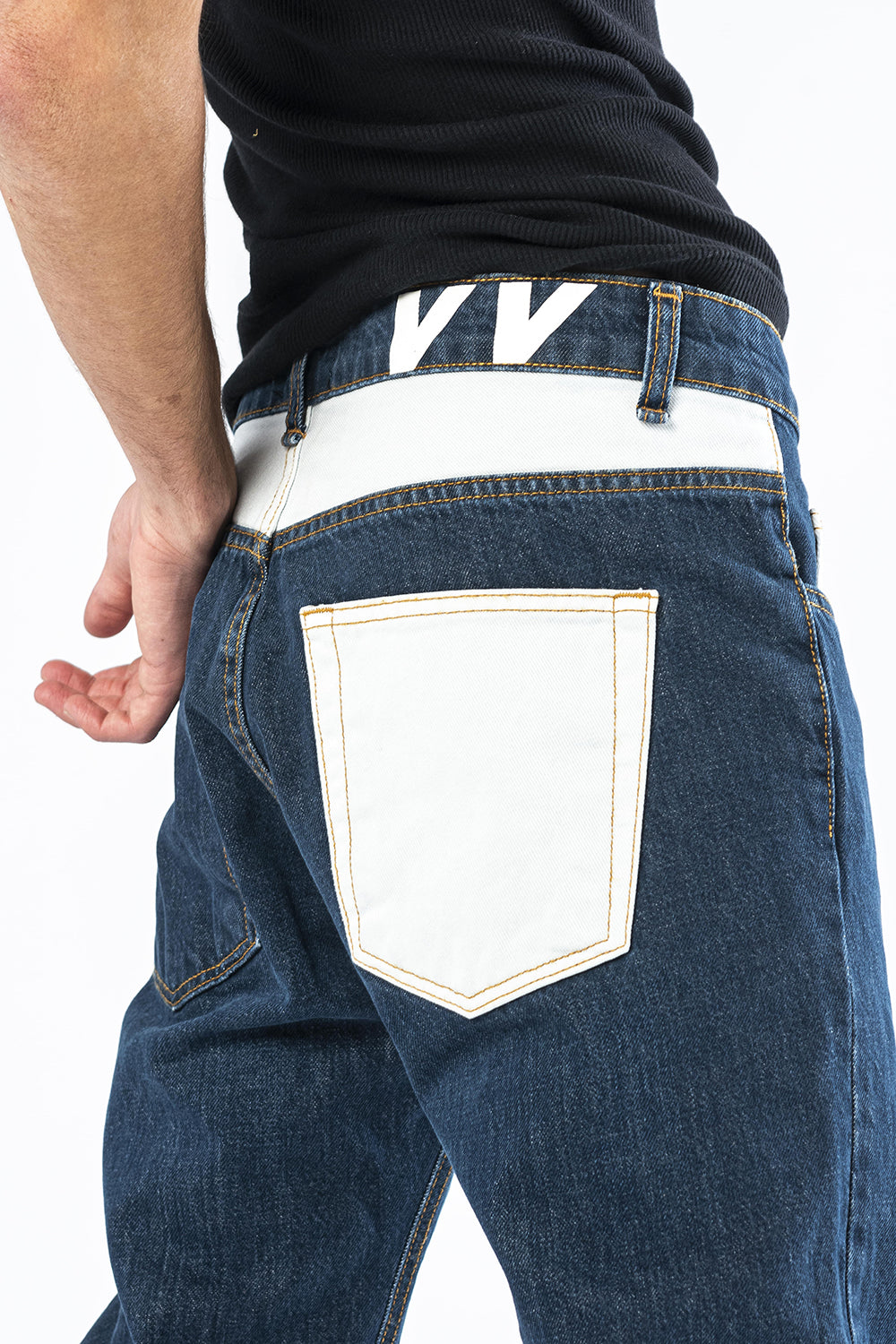 Jeans con tasca a contrasto Effemme Exclusive Lab