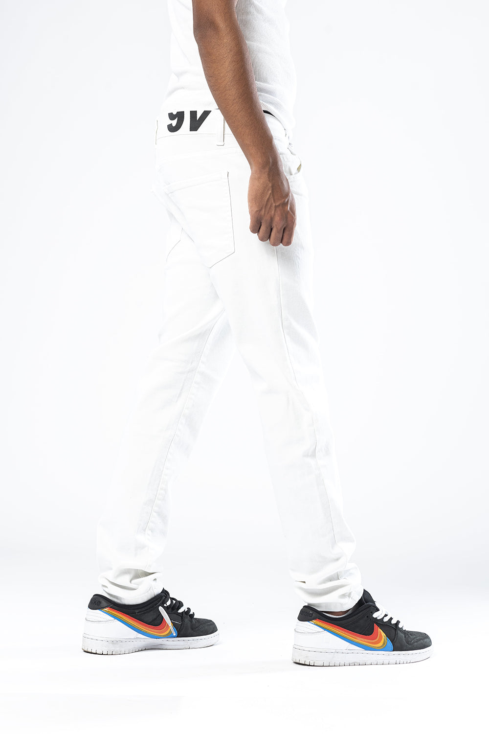 Vaquero regular fit blanco Effemme Exclusive Lab