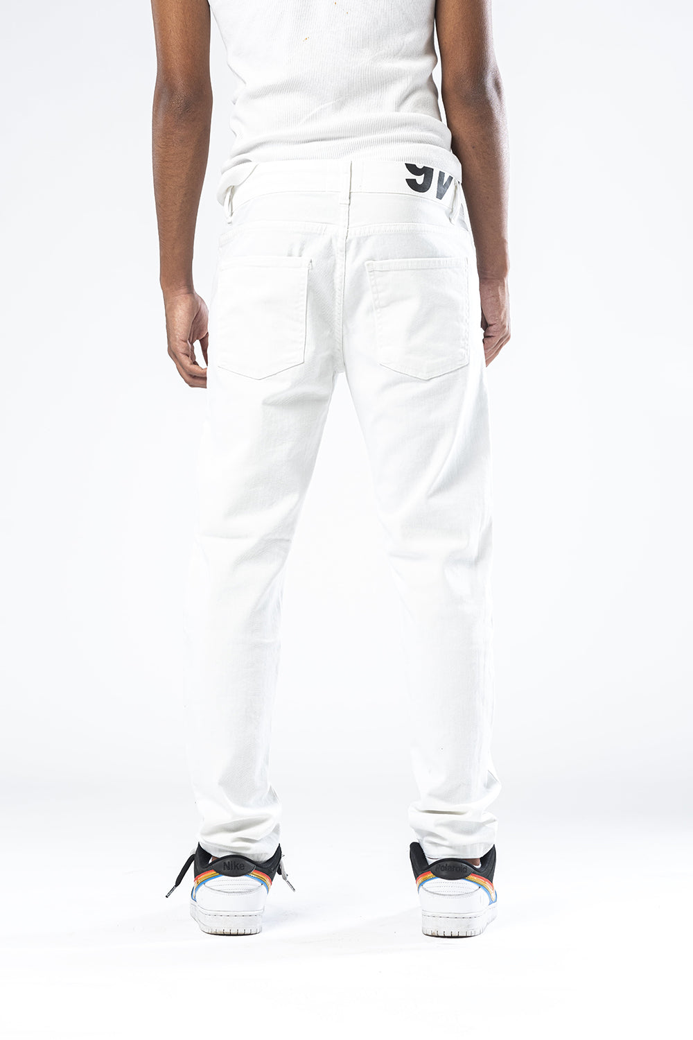 Vaquero regular fit blanco Effemme Exclusive Lab