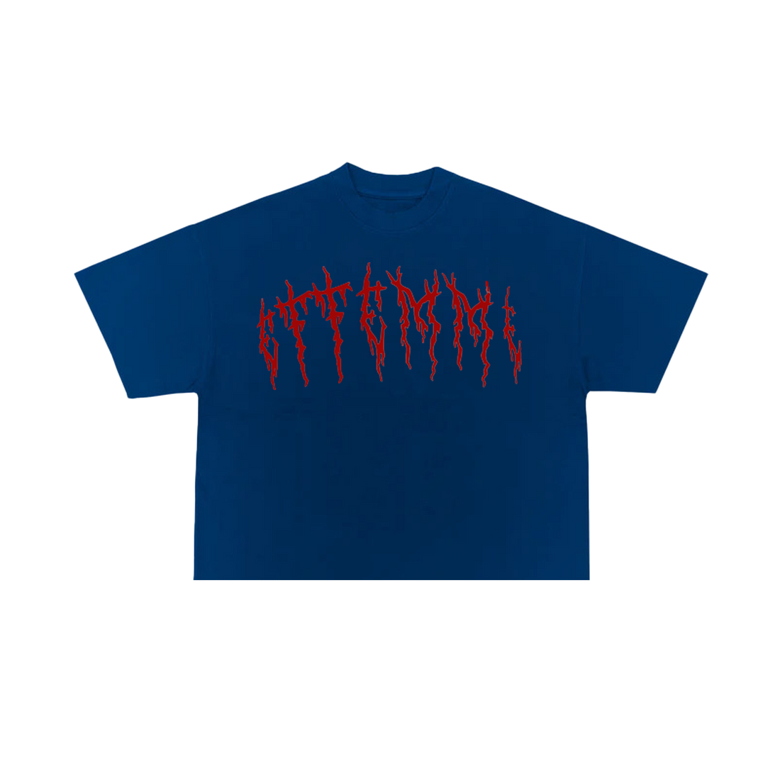 Cropped tee "Wean" Blue Royal Effemme Exclusive Lab