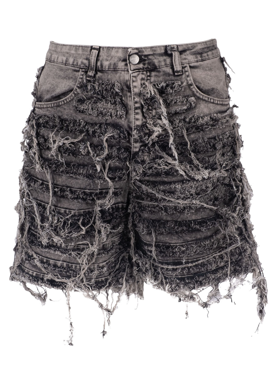 Short Extra Patch Grey