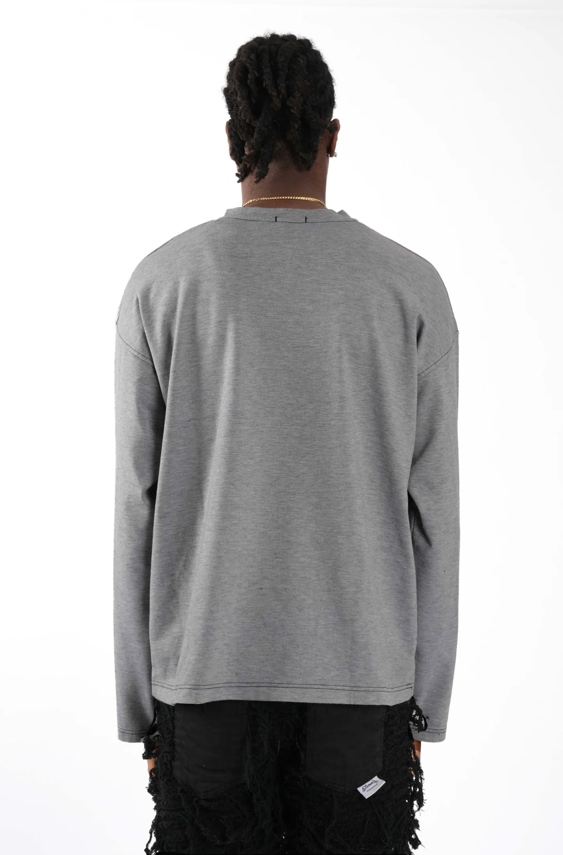 Long Sleeve Flame Dark Grey