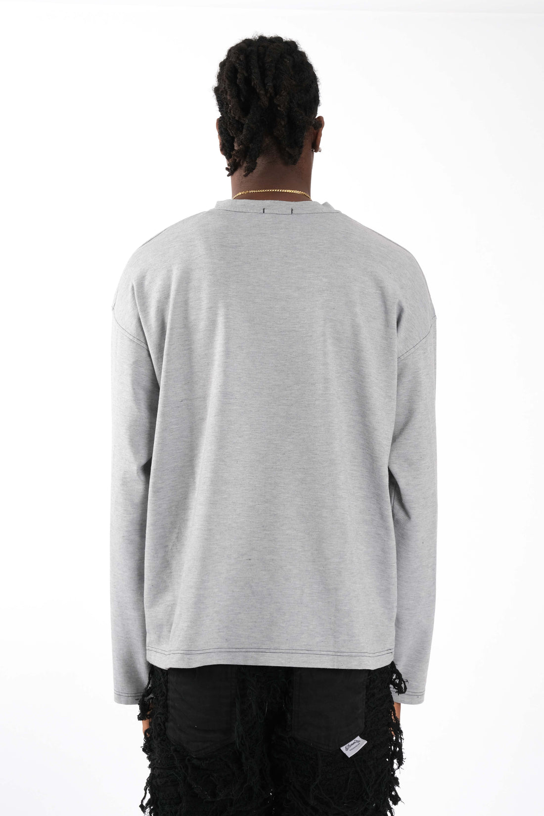 Long Sleeve Flame Grey