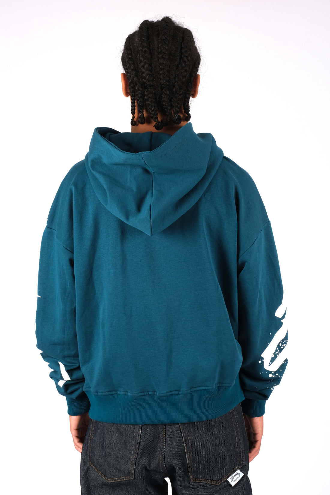 Hoodie Writer Teal