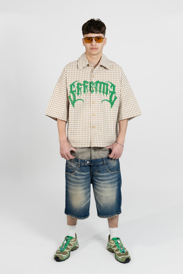 Short Denim Belt