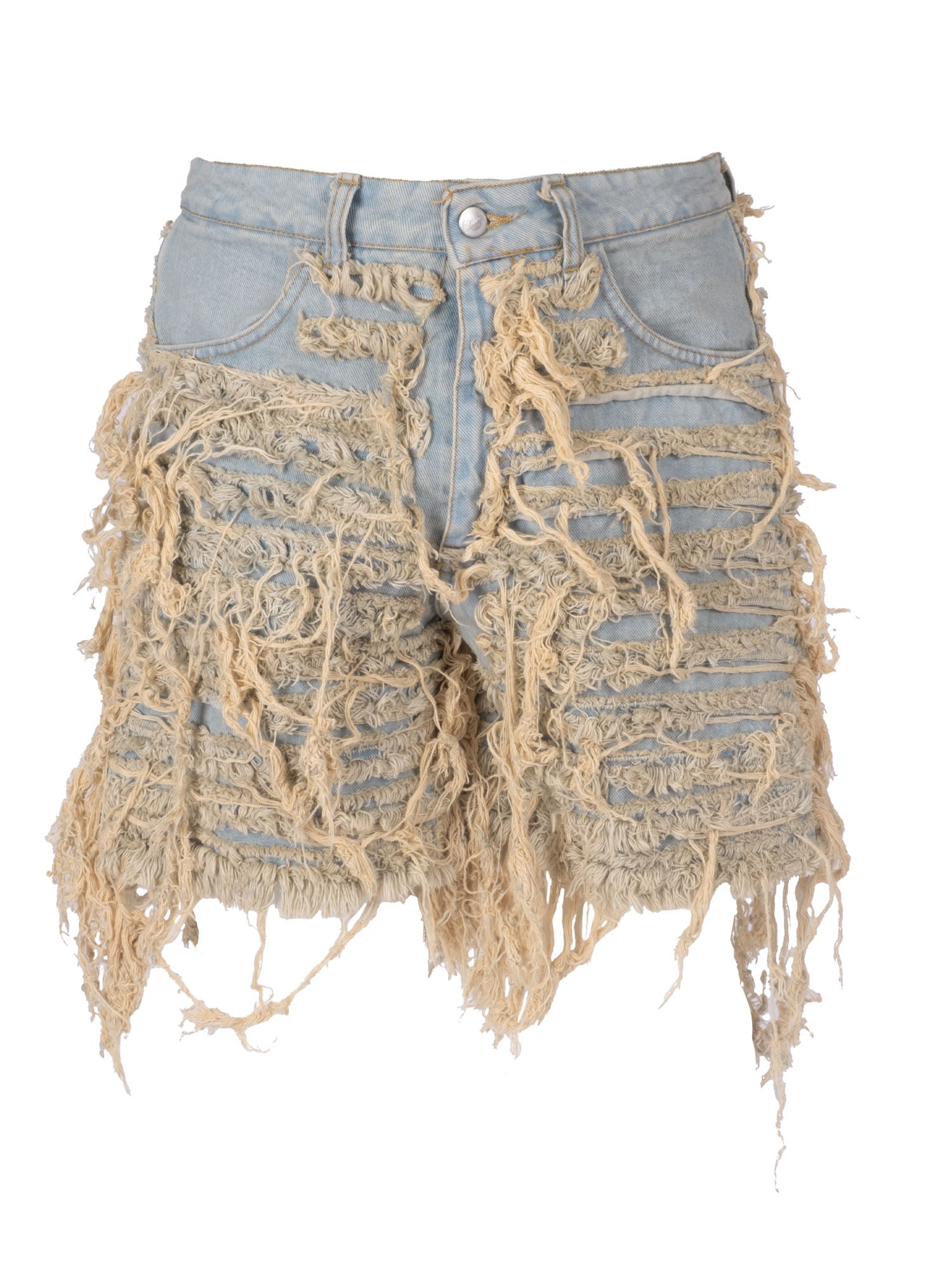 Short Extra Patch Vintage Wash