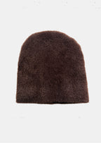 Beanie Logo Brown Effemme