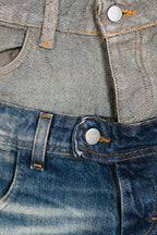 Short Denim Belt
