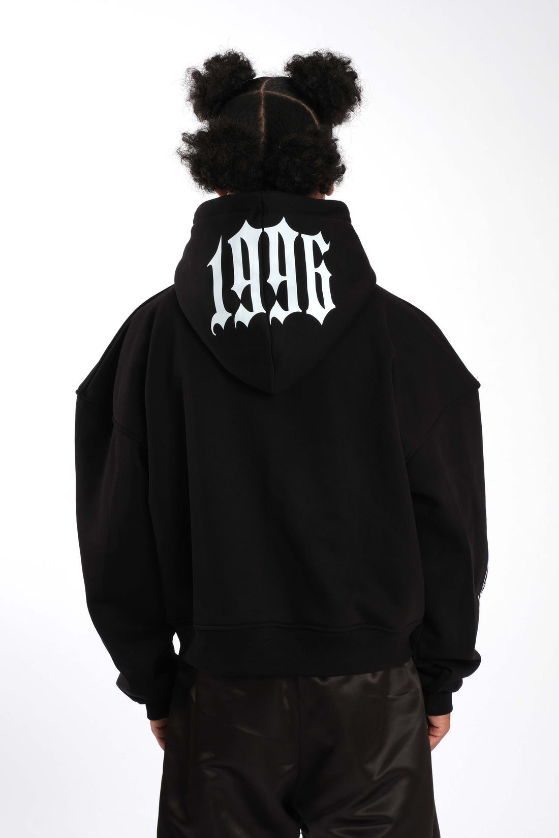 Hoodie Flame Black