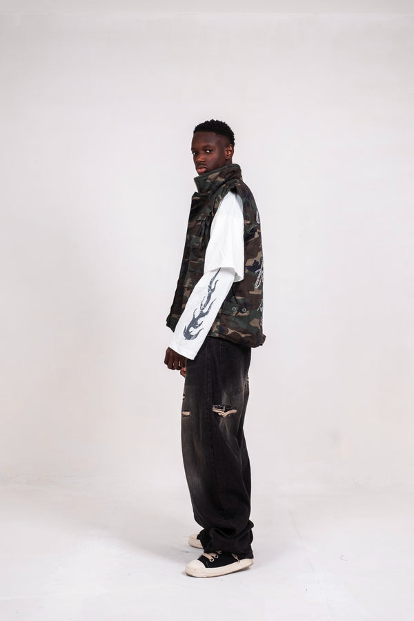 TOO SEXY VEST CAMO