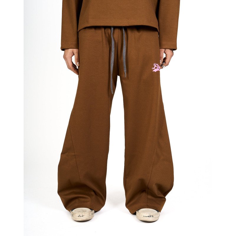 Pant Logo Brown
