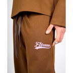 Pant Logo Brown