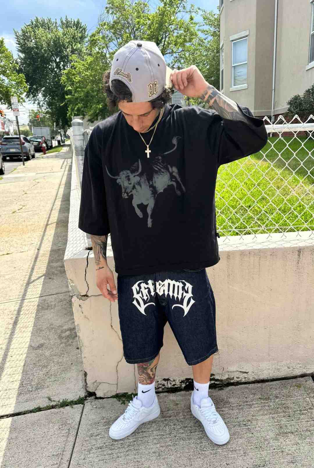 Short Denim Bull