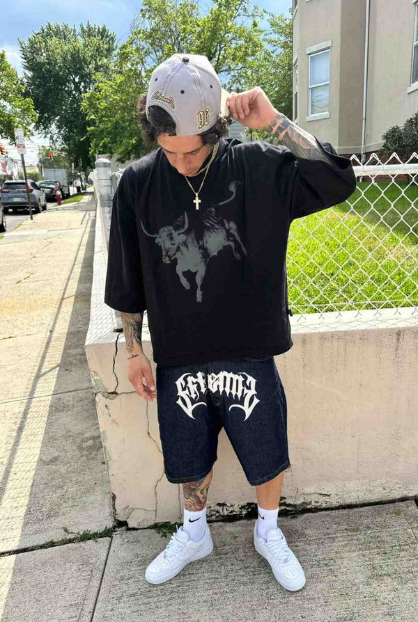 Short Denim Bull