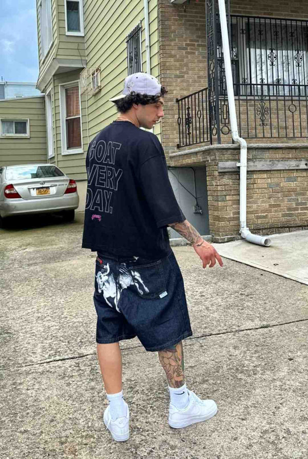 Short Denim Bull
