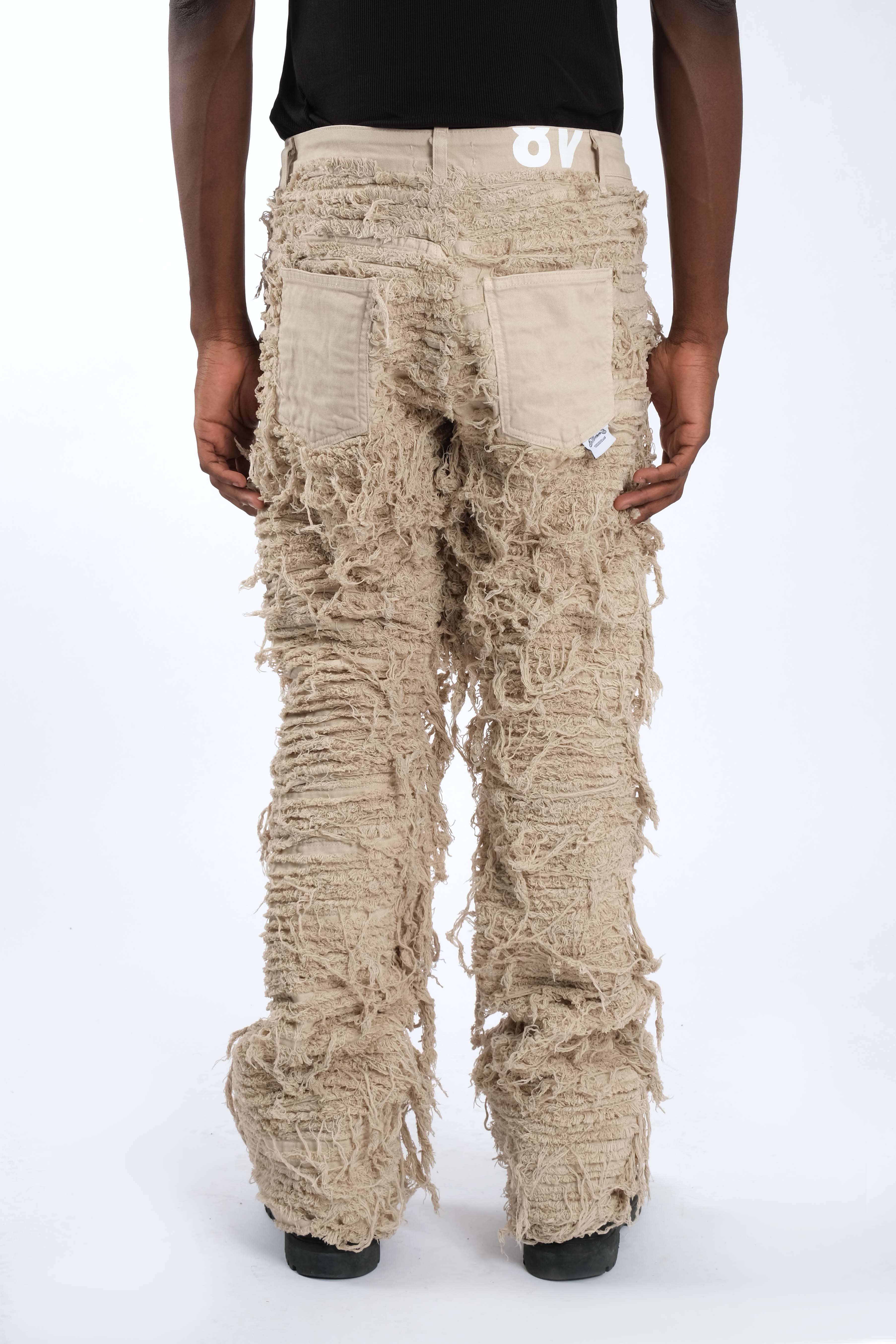 Denim Extra Patch Beige