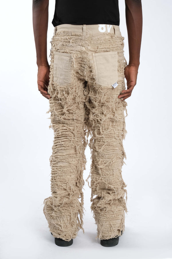 Denim Extra Patch Beige