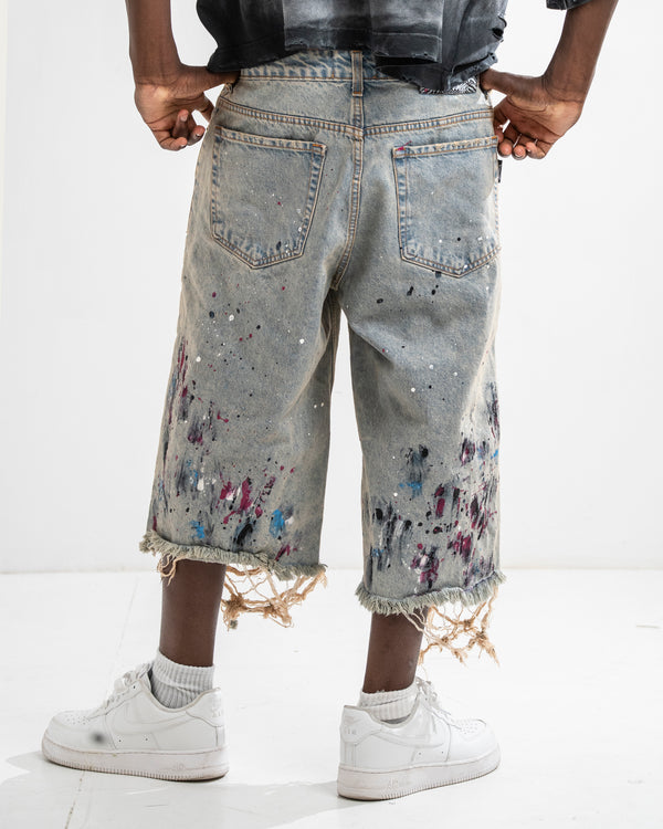 CANVAS SHORT