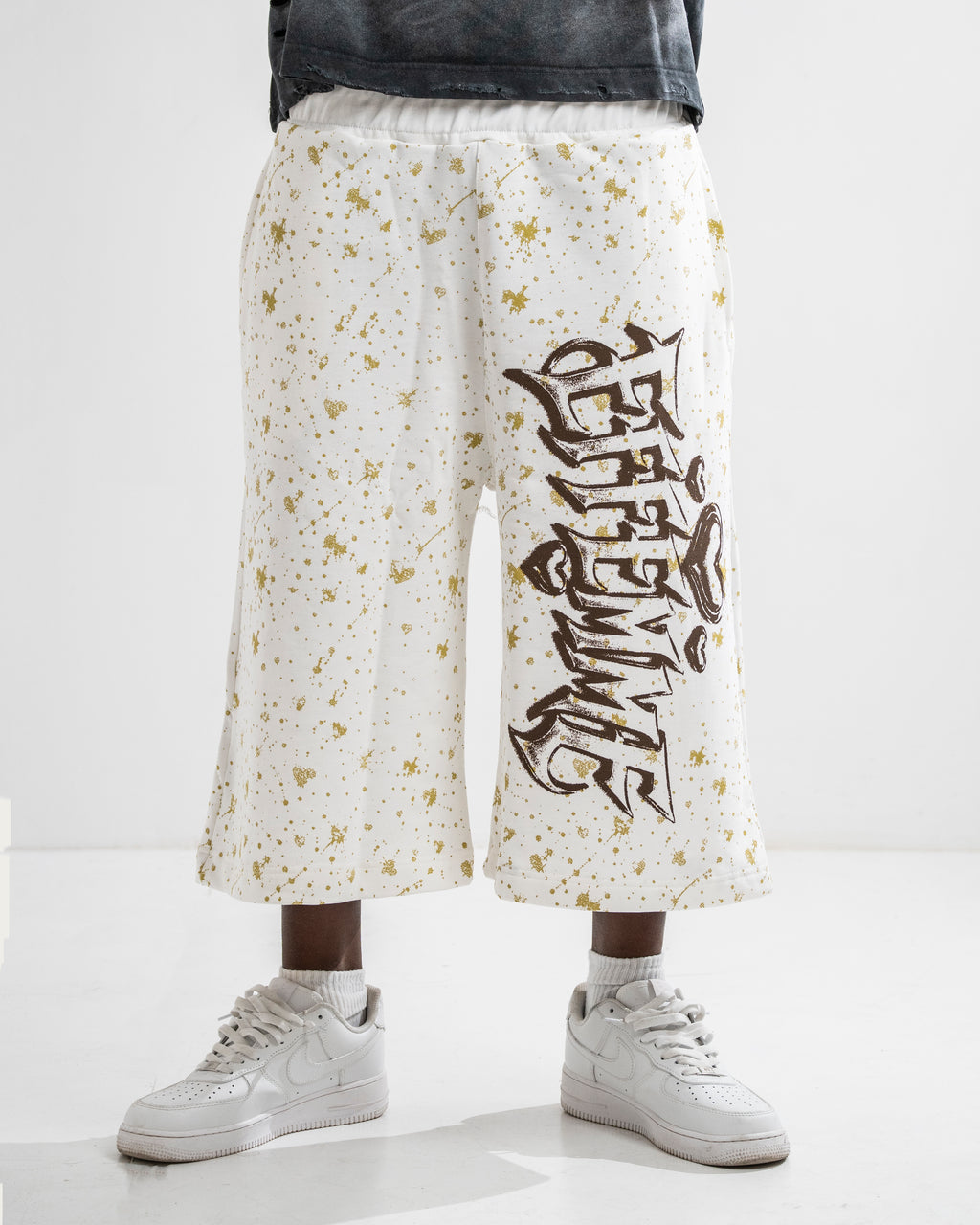 REBEL HEART SHORT WHITE