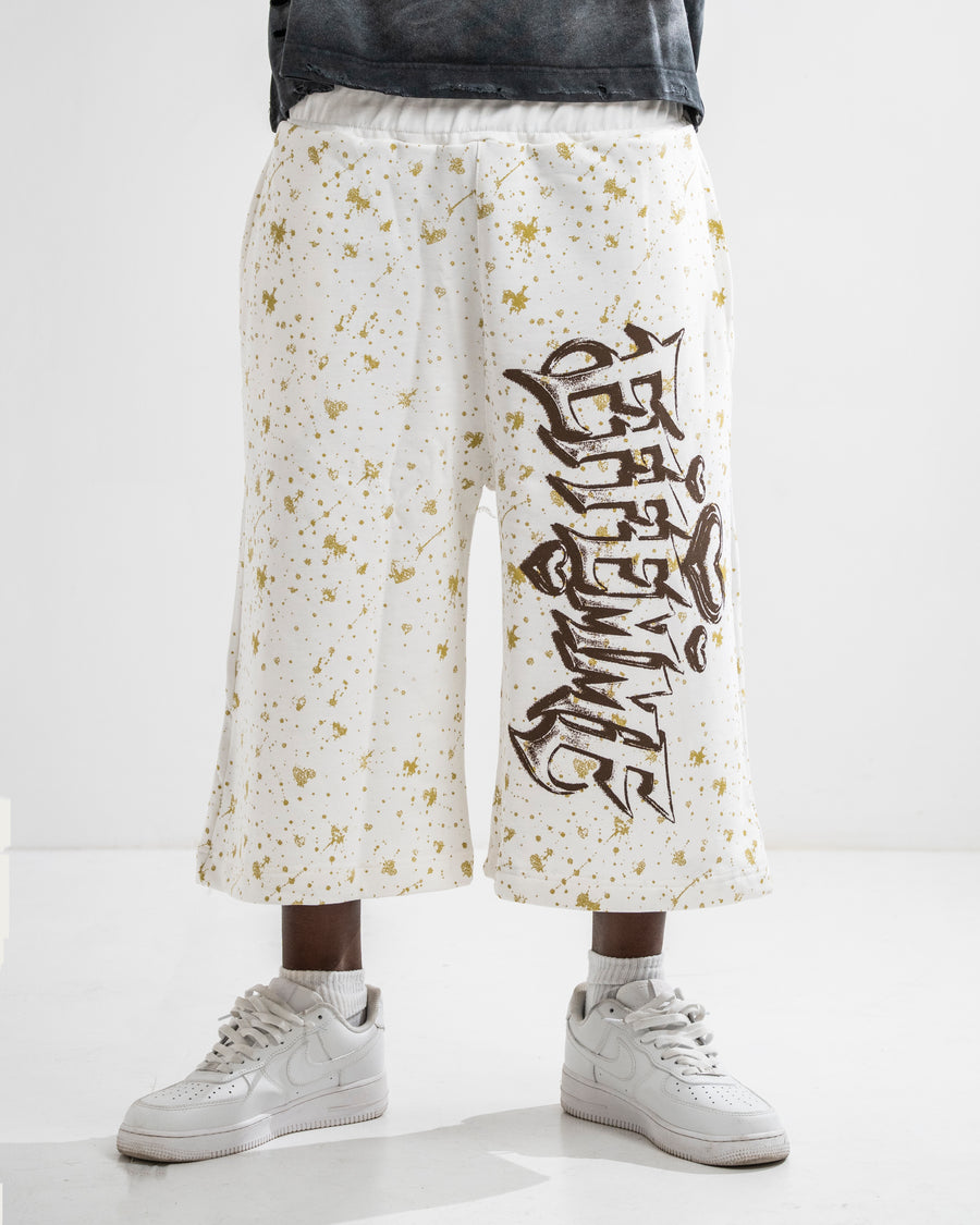 REBEL HEART SHORT WHITE