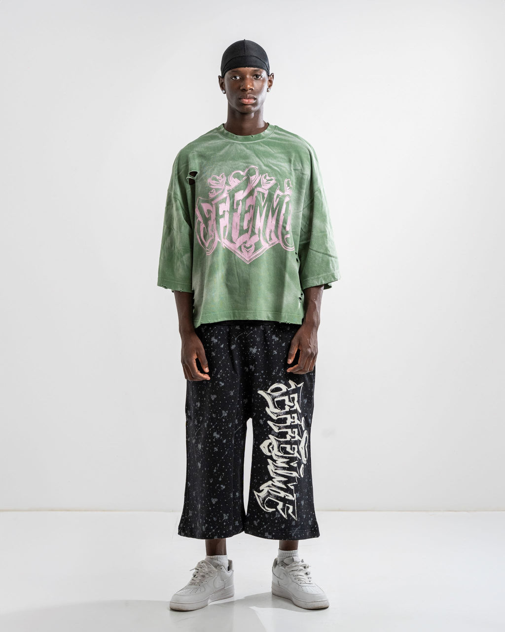 TEE REBEL HEART GREEN
