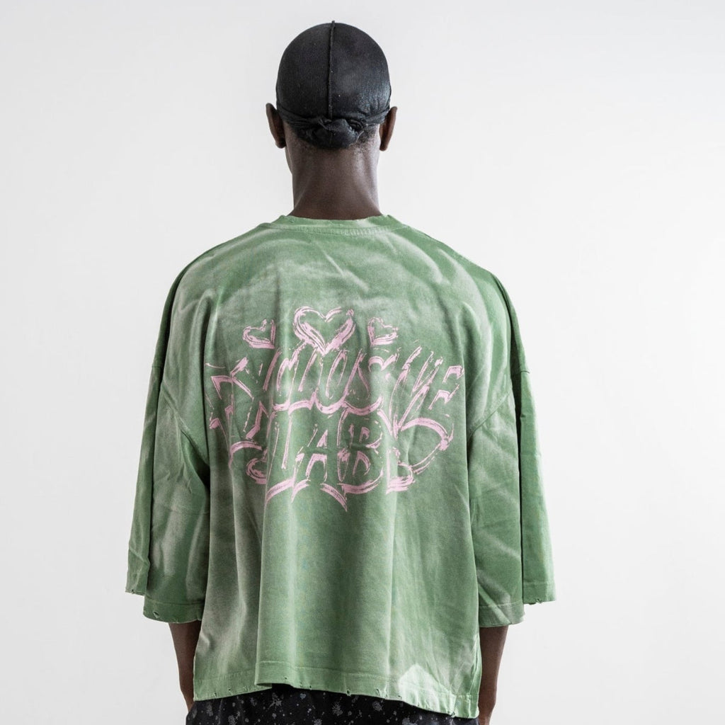 TEE REBEL HEART GREEN