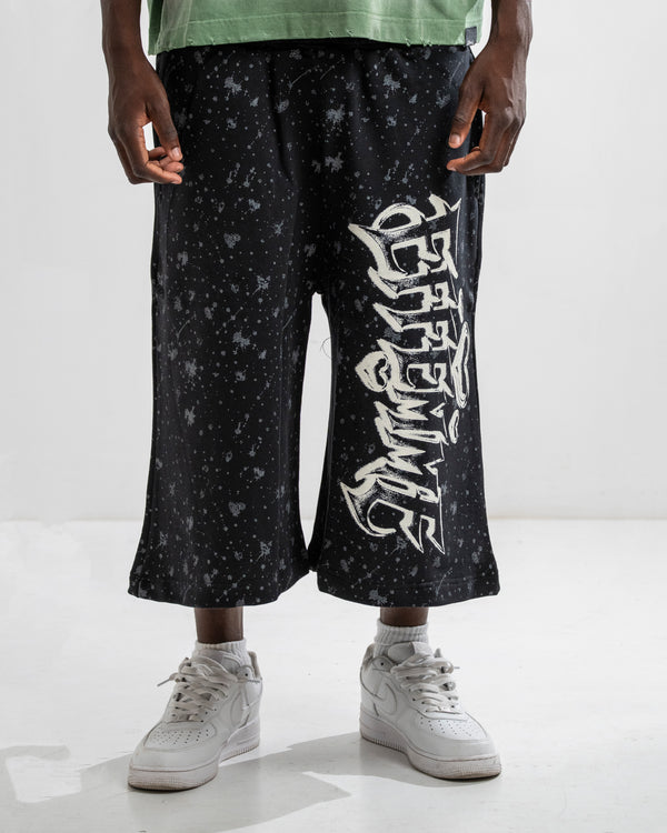 REBEL HEART SHORT BLACK