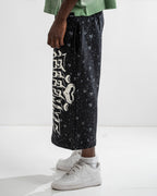 REBEL HEART SHORT BLACK