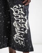 REBEL HEART SHORT BLACK