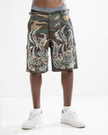 PEARLED CAMO SHORT