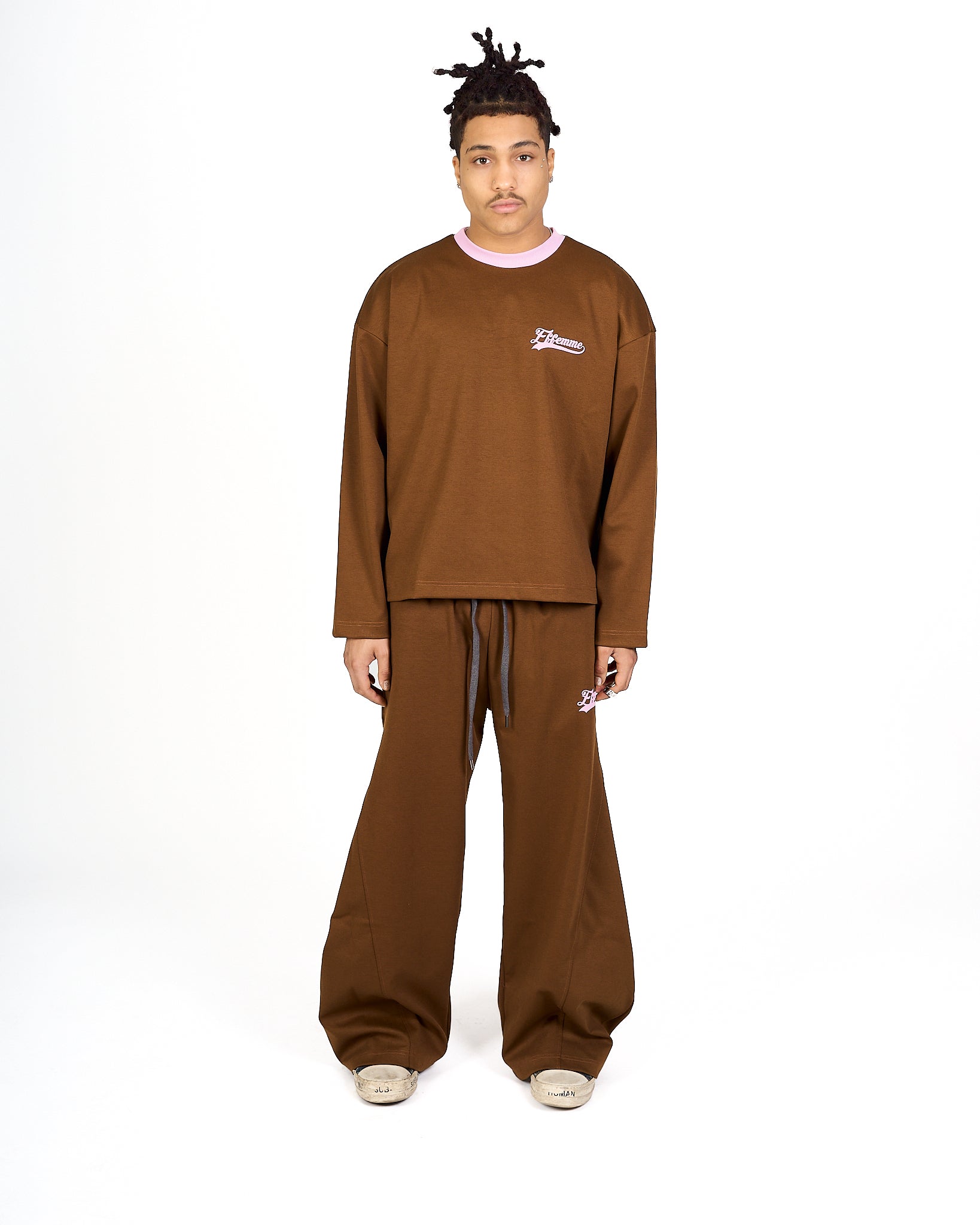 Crewneck Logo Brown