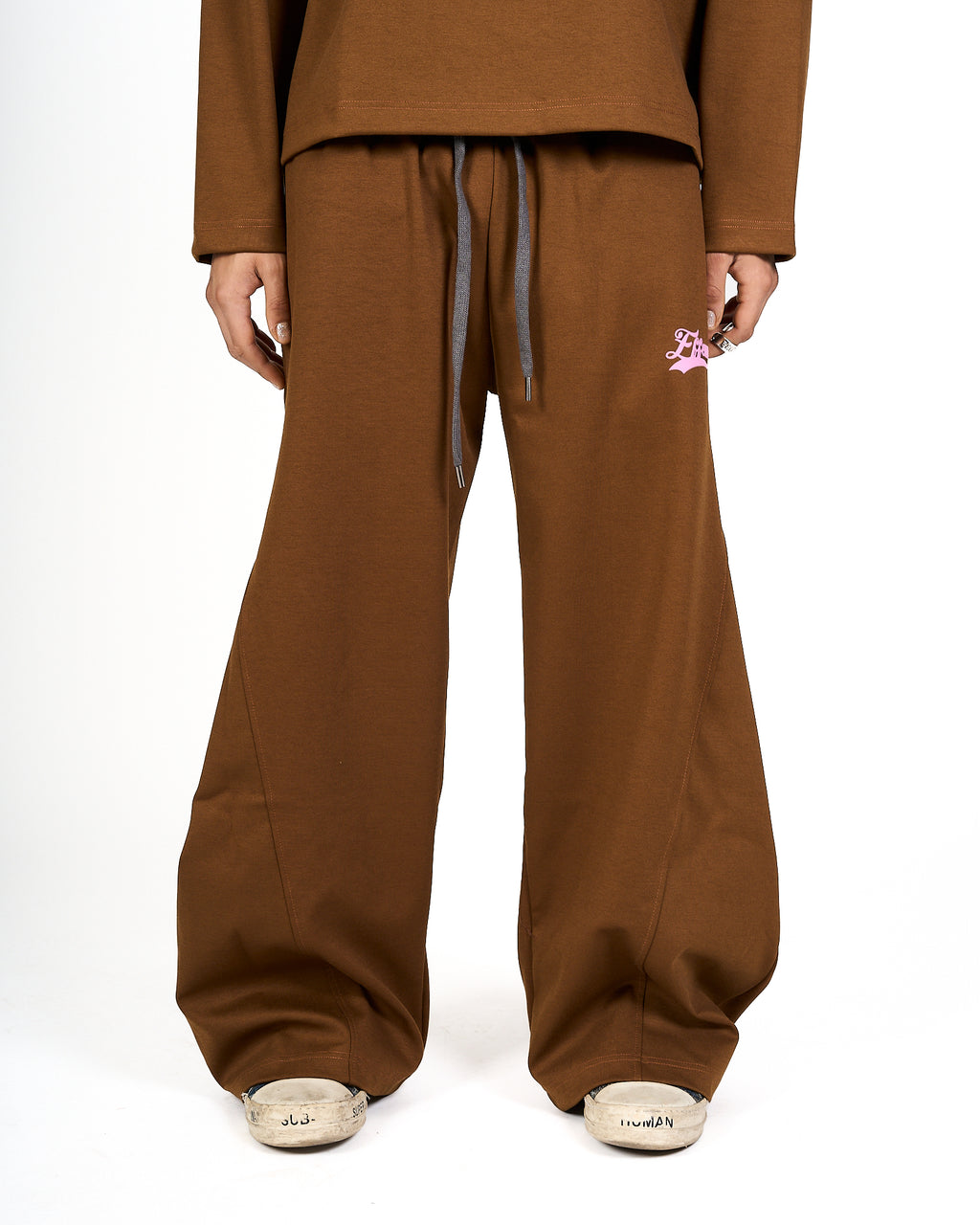 Pant Logo Brown