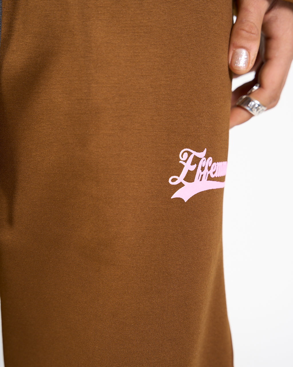 Pant Logo Brown