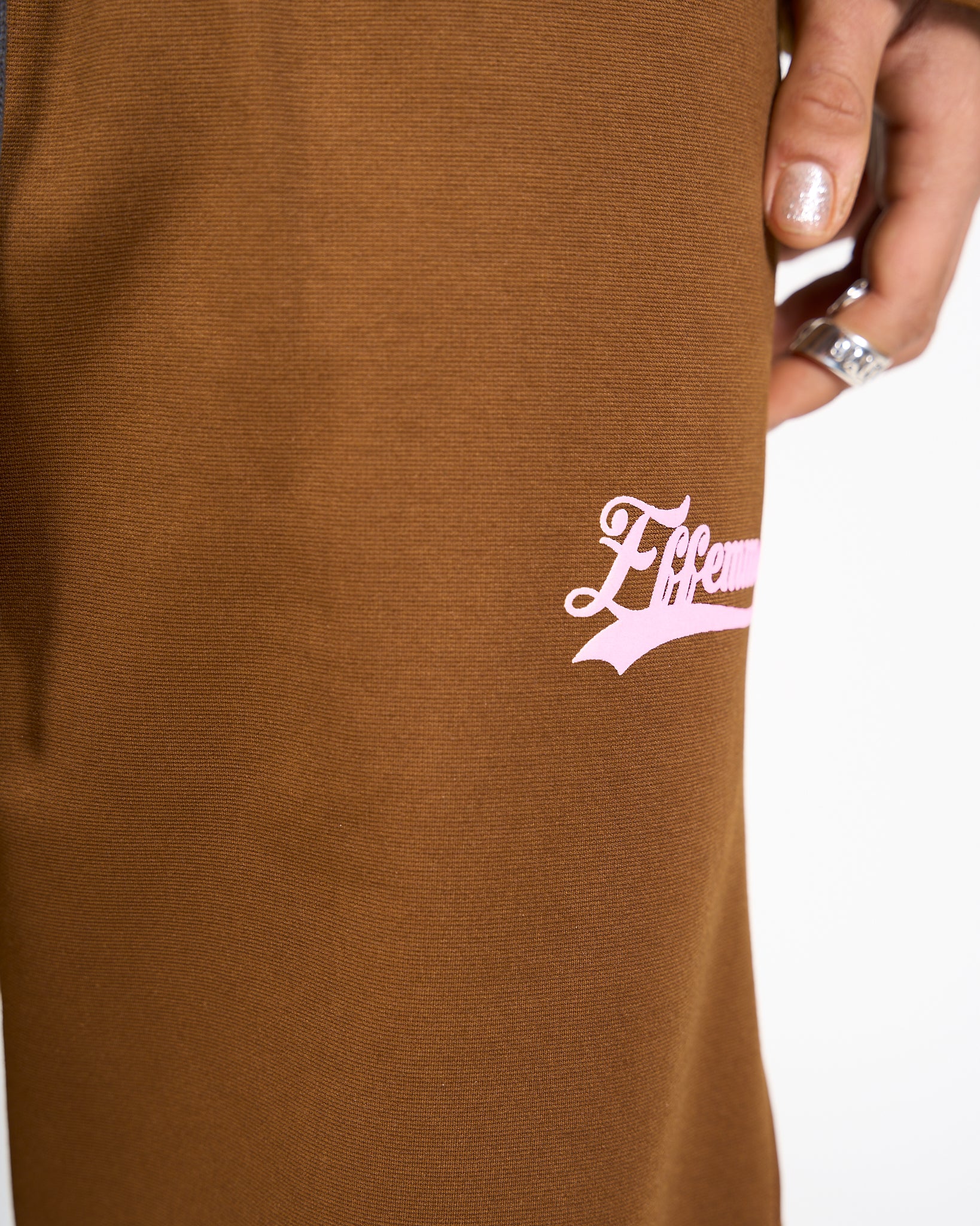 Pant Logo Brown
