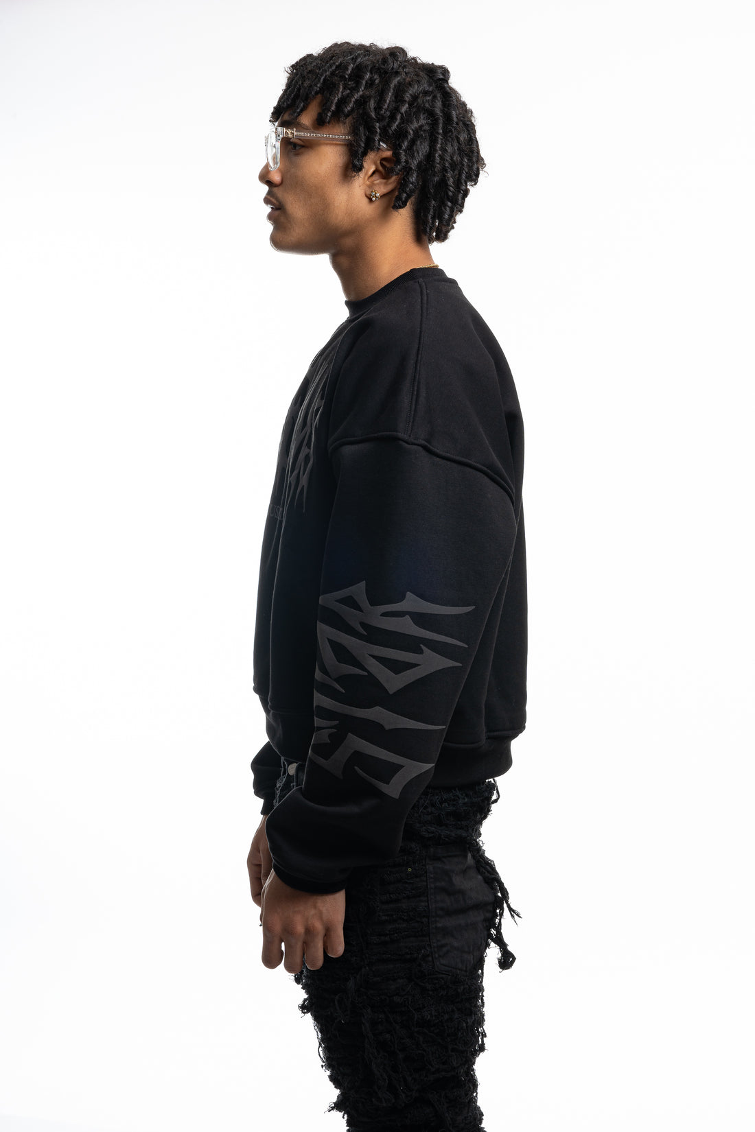 Crewneck Star Black