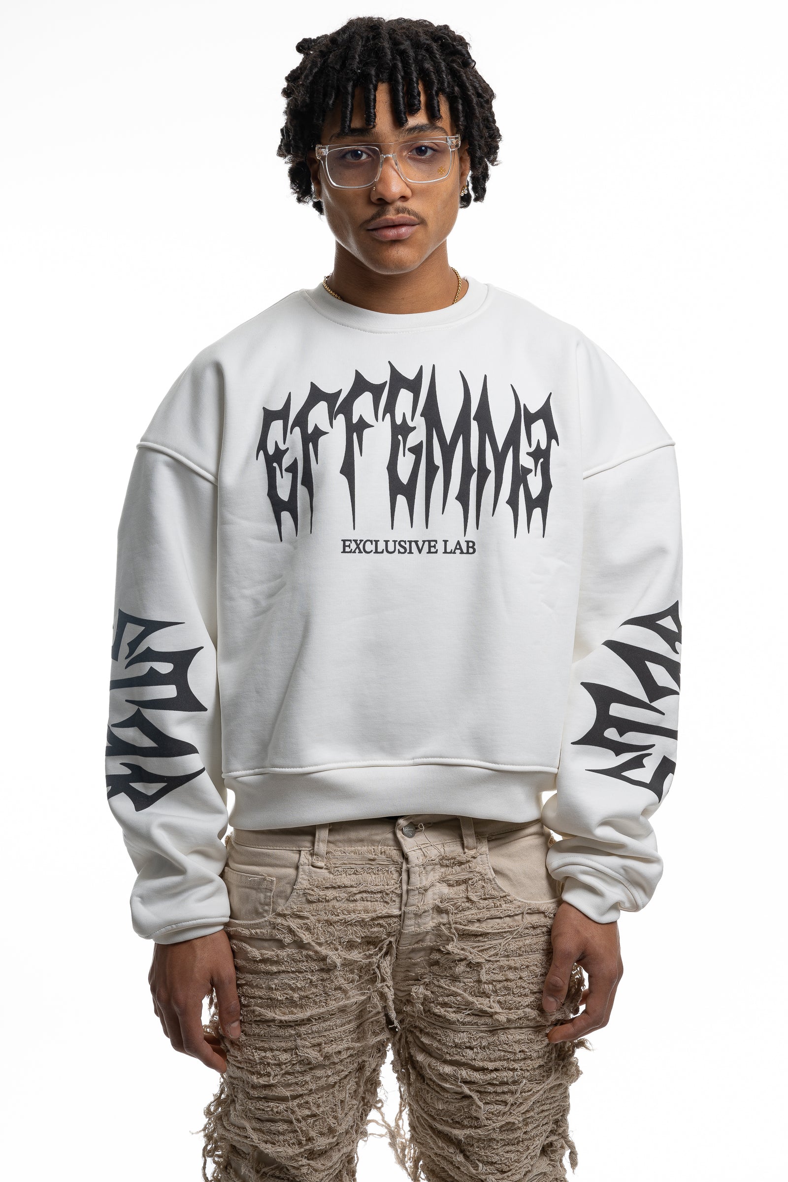 Crewneck Star White