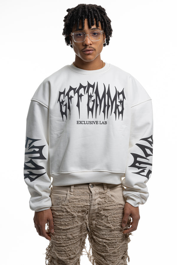 Crewneck Star White